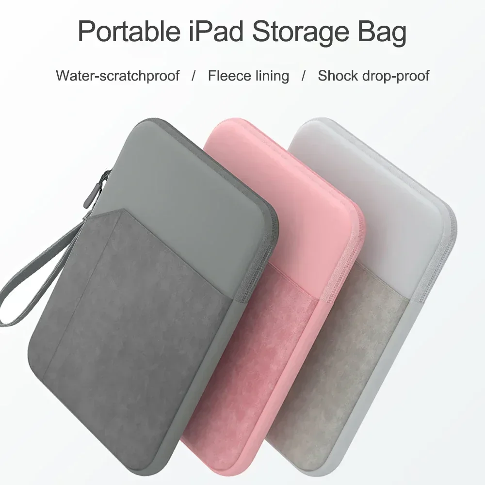 Tablet Sleeve For Xiaomi Pad 5 storage Bag for iPad Air 4 Case 2022 iPad 10.2 9th Pro 11 2021 Mini 6 3 10.5 Pouch for Samsung