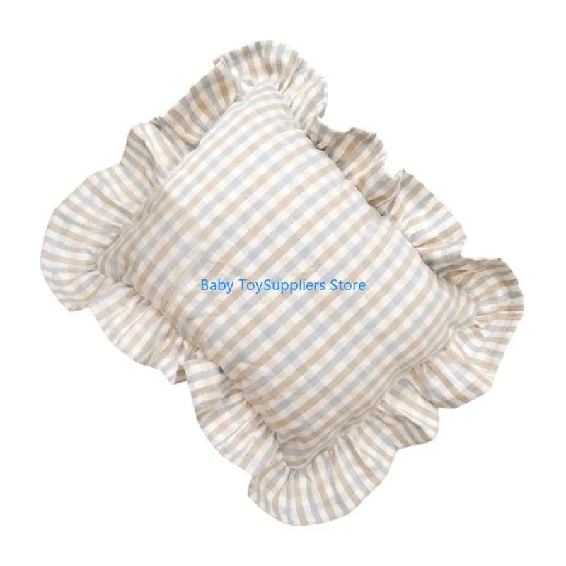R1WF Nordic Baby وسادة صغيرة 28x34cm تصميم وسادة مسند رأس مريح لخليجي الأسرة وغرفة الأطفال