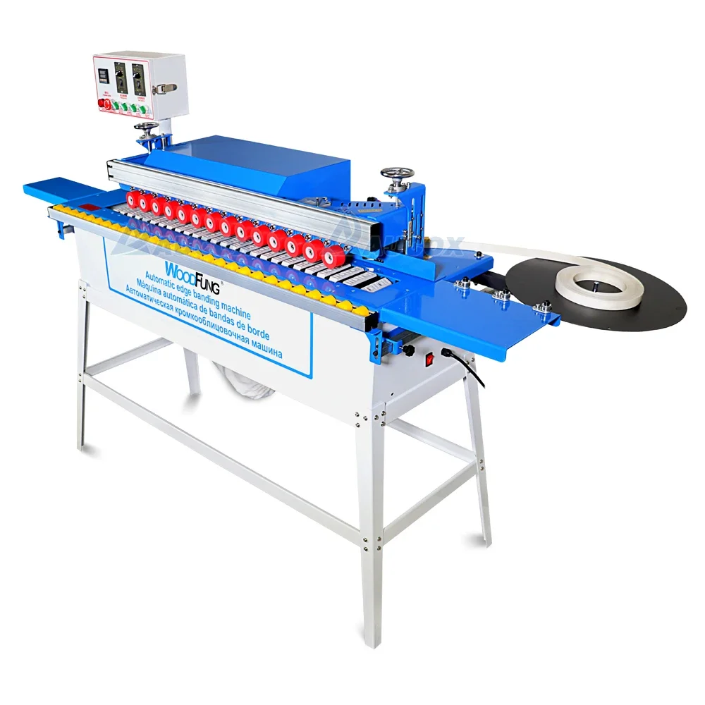 MY07-2 Mini portable straight Double sided edge banding machine woodworking PVC edge bander