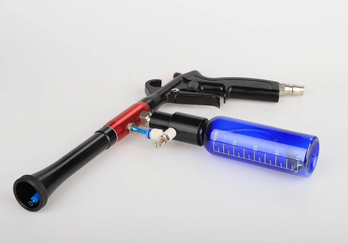 Pneumatic High Pressure Tornado Spray Multi-functional Interior Cleaning Car Paint Coating Tool for Automotive Detailing