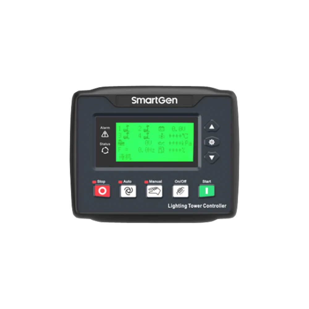 SmartGen ALC404 Controller Suitable for AC or DC Lighting Tower control, timing boot, remote start/stop