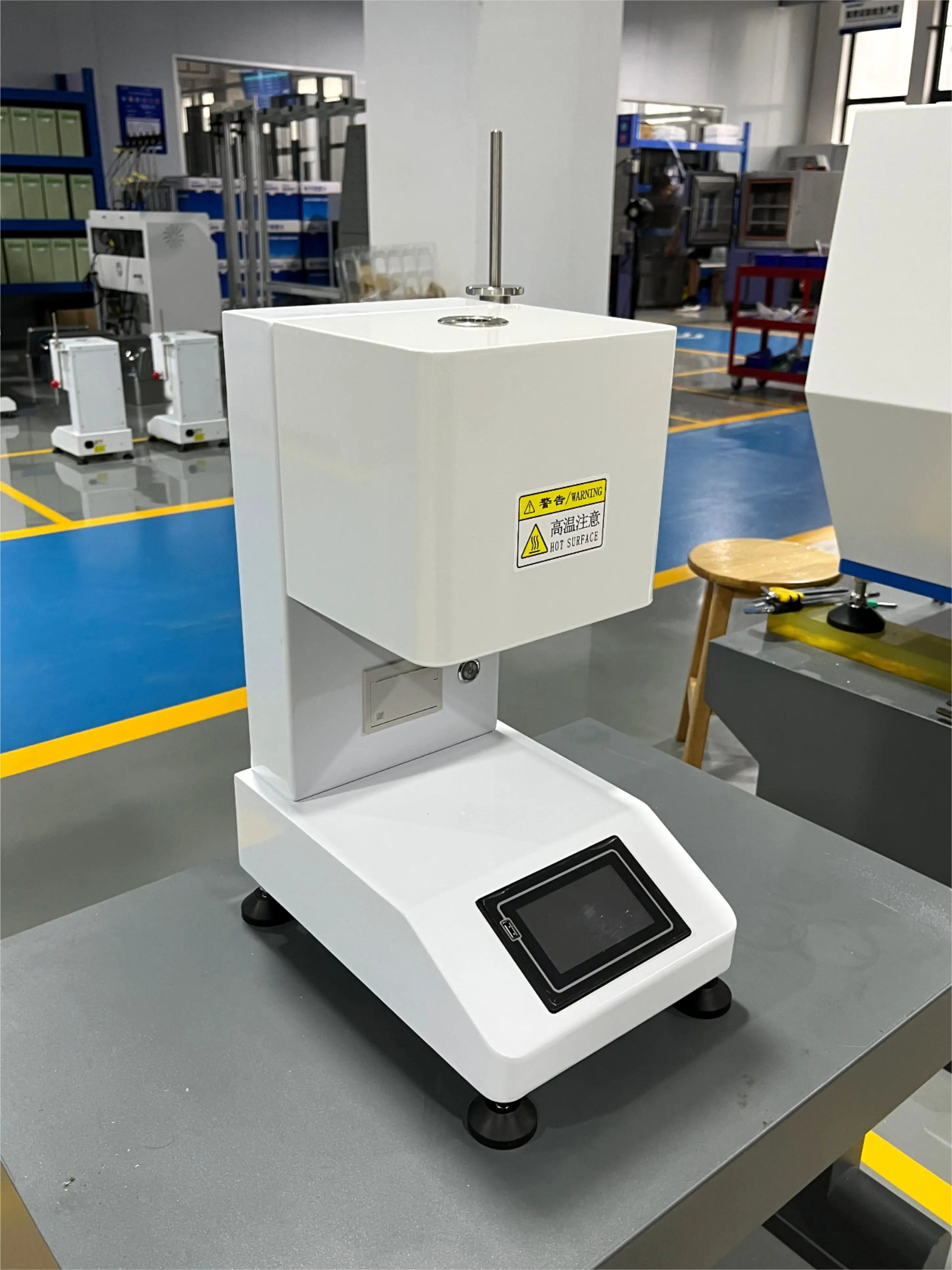 Digital Displaying PVC Melting Point Tester , Melt Flow Index Tester