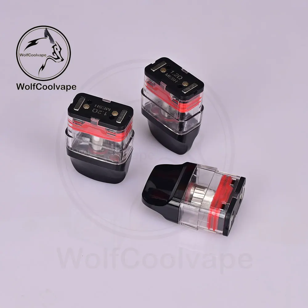 10Pcs Replacement Cartridge 2ml/3ml Top Fill 0.6/0.8ohm Mesh Coil Pod Empty for XROS V1/2/3/4/5 Nano/Mini/Cube Pods view 5