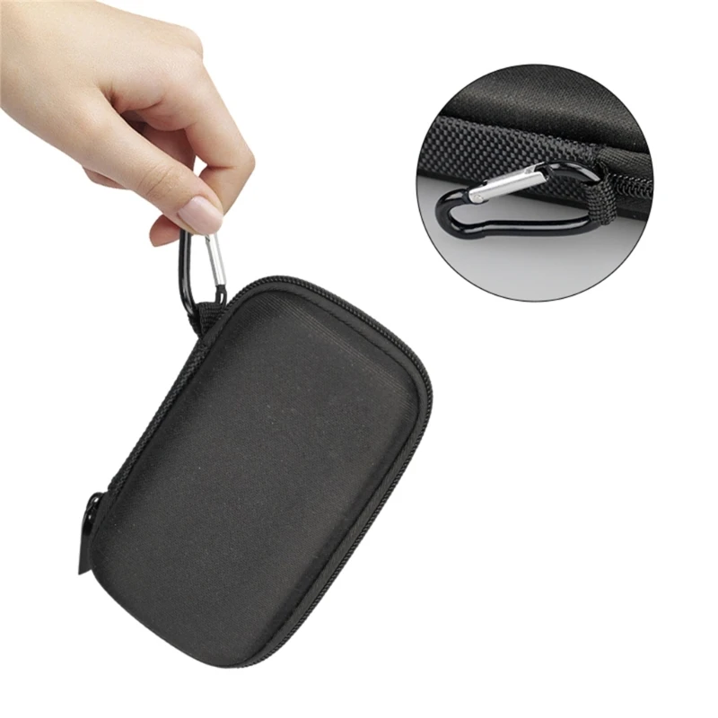 Traveling Hard Box Protective Bags for E60 SSD Case Zipper Enclosure Shockproof Storage EVA Bags Dustproof Pouch