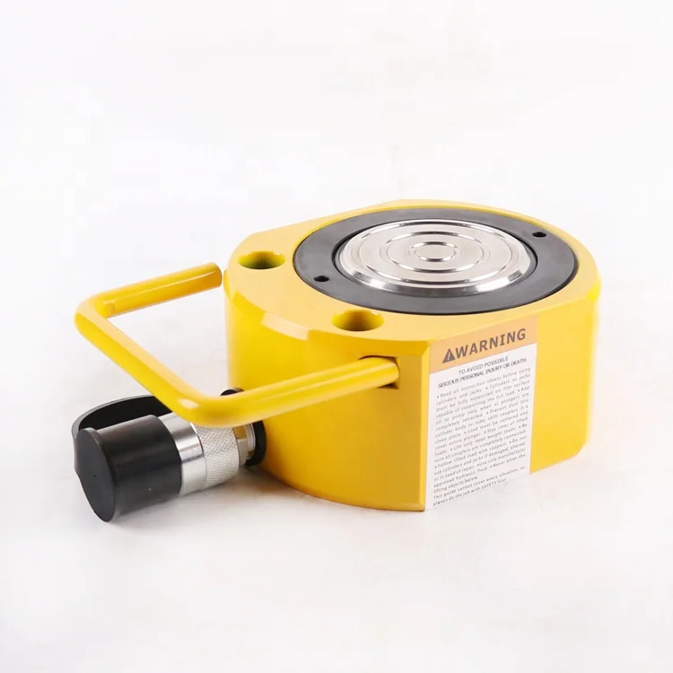 

KSRSM-750 700bar/10000psi 75 Ton Spring Return ultra Low Telescopic Hydraulic Ram Cylinder