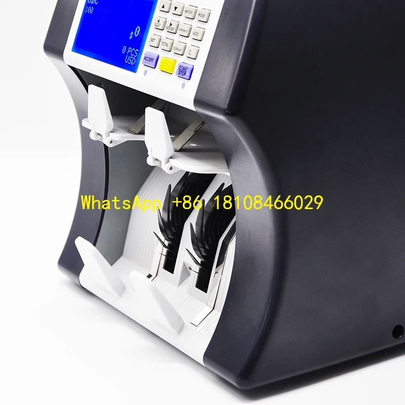 Maszyna do liczenia banknotów, sorter, licznik banknotów dla banku, inteligentna maszyna do liczenia pieniędzy, maszyna do liczenia wartości mieszanych banknotów o różnych nominatych wartościach.