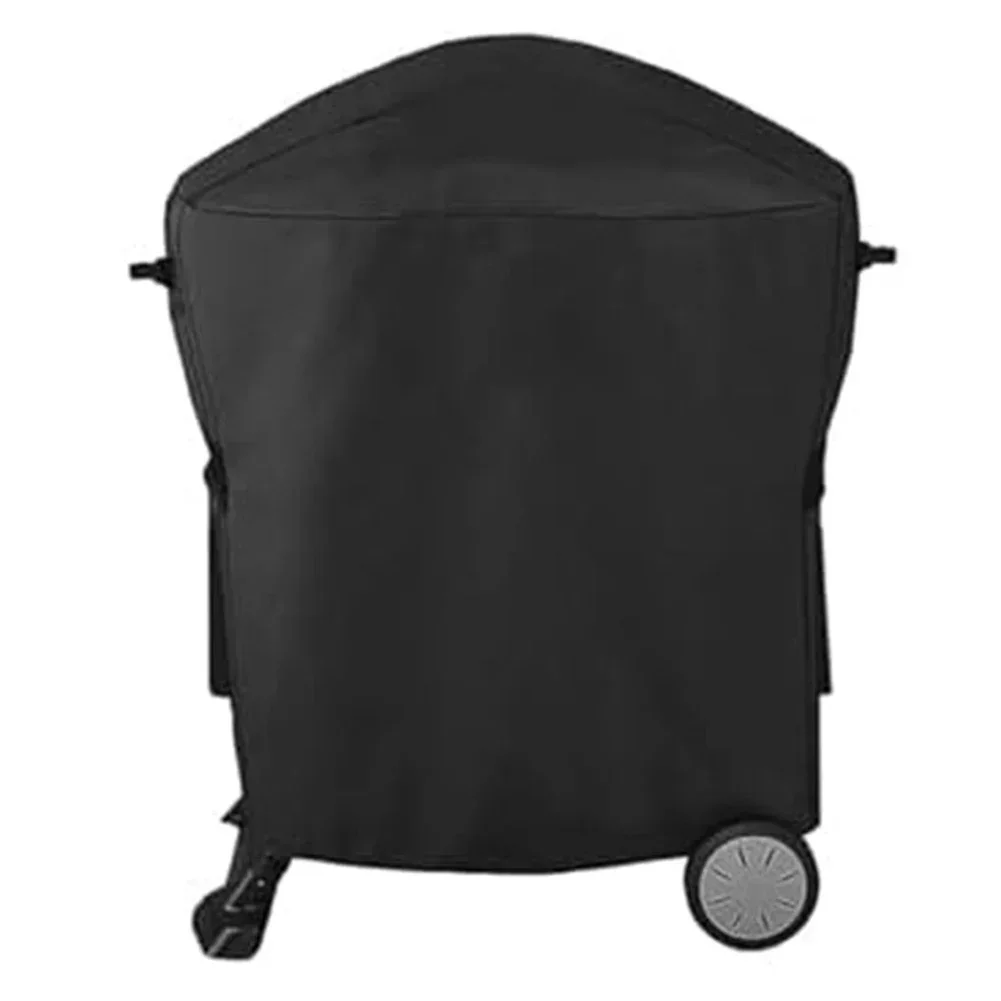 1pc Grill Cover For-Weber Q1000 Q2000 Series Dustproof Waterproof 210D Oxford Cloth Grill Cover Gardening Tools Parts