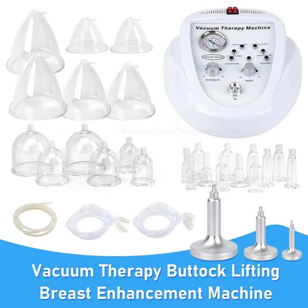 Vakuum Massage Butt LiftingMachine Brustvergrößerung Maschine Roller Therapie Massage Körperformung Facelifting Schönheit Gerät.