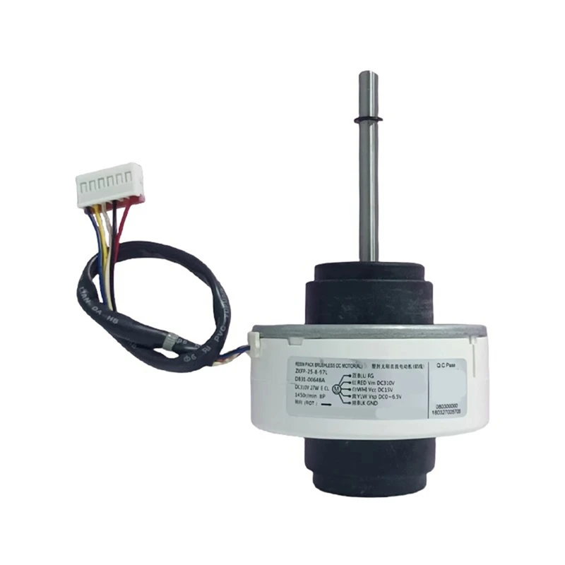 

Двигатель кондиционера 27 Вт для инверторного кондиционера ZKFP-25-8-97L DB31-00589A Двигатель вентилятора постоянного тока 77.5 мм-A69M