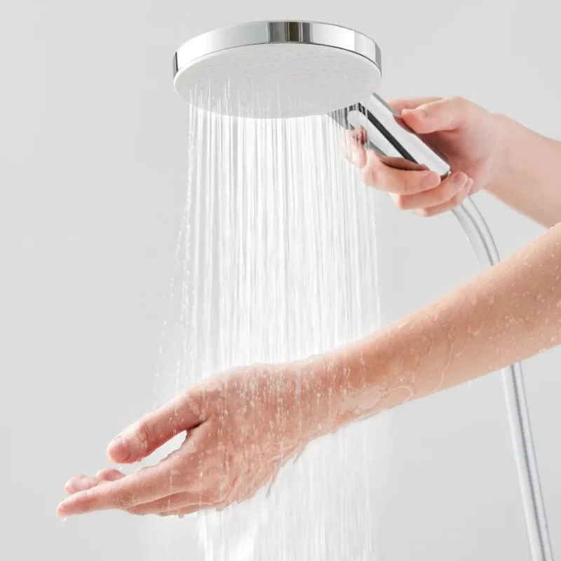 

High Pressure Bathroom Shower Head, Handheld Adjustable Sprayer with Water Saving Mode, Multi-Function Bath Upgrade Tool