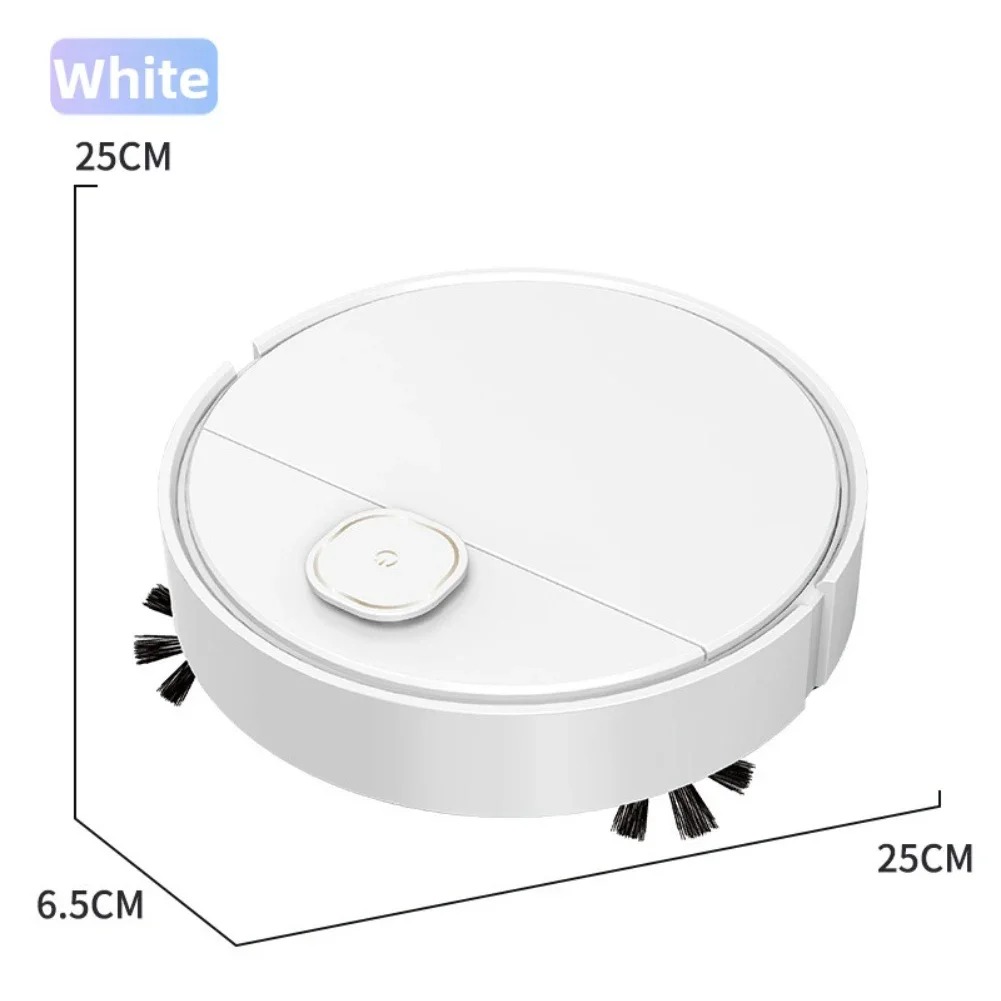 Powerful Suction Robot Vacuum With Type C Charging Washable Mop For Pet Hair Removal And Efficient Floor Cleaning