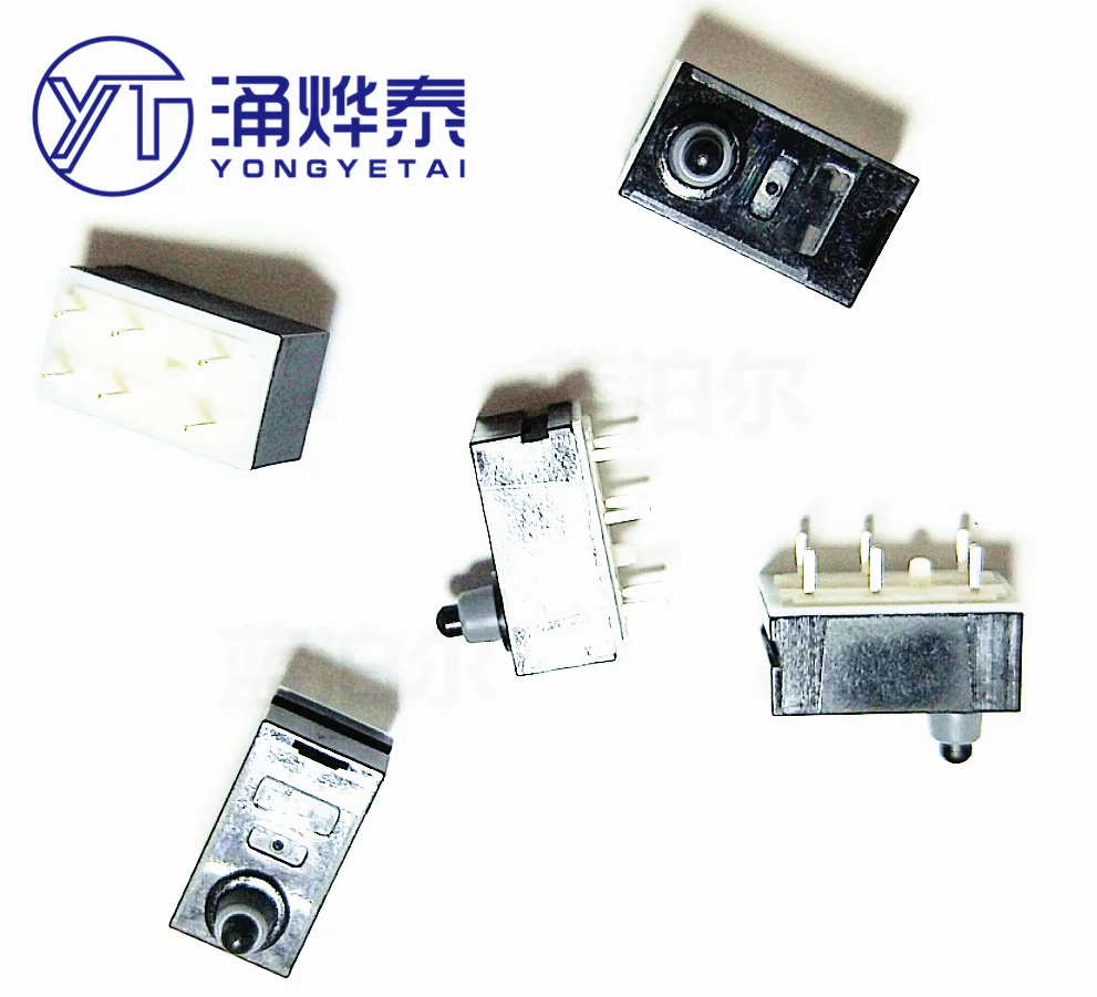 YYT 2PCS Imported waterproof micro switch SPVQ910201 detection switch limit switch dual 6-pin