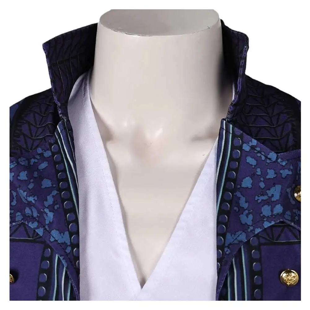 Film Böser Prinz Fiyero Cosplay Fantasia Dress Up Kostüm Männer Disguise Roleplay Outfits Hemd Hosen Weste Gürtel Halloween Anzug