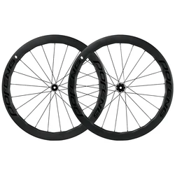 POFENG Full Carbon Fiber Disc Brake Wheelset Clincher Tubeless Bicycle 50mm UD Matte Bike wheels