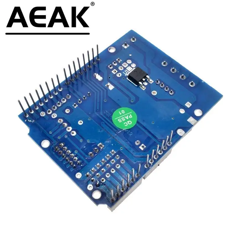 1pcs L298P PWM Speed Controller Dual High-Power H-brug Driver Bluetooth Interface L298P Motor Shield Board voor Arduino