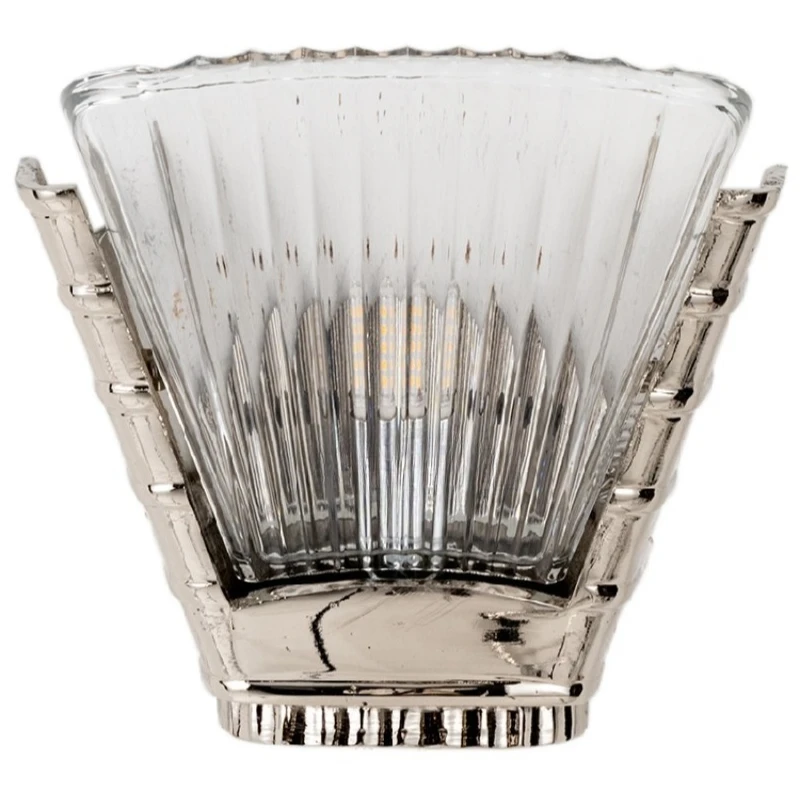 

Home shop, industrial style retro glass wall lamp mirror headlamp