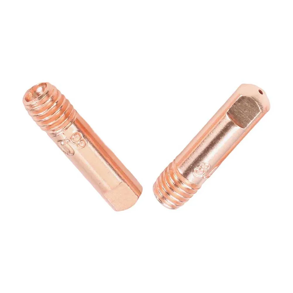 26PCS For MIG Welding Consumables Kit for 15AK MB15 Welders 20x 1.0mm Tips 3 Gas Nozzles 3 Diffusers Conductive Metal