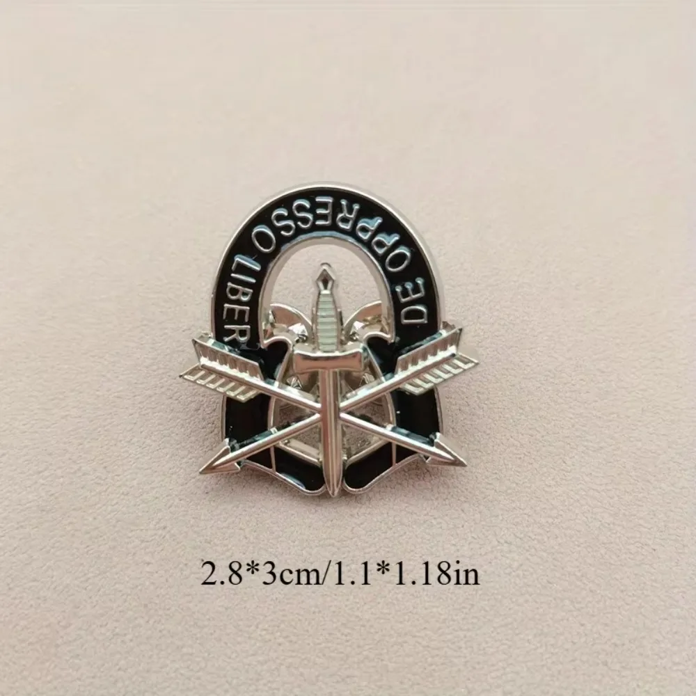 1 قطعة القوات الخاصة للجيش الأمريكي الزي الأمريكي شارة الصدر دبوس الكتف شارة قبعة شعار #2