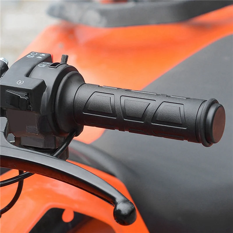 2X Hand Wärmer Grip Smart Temperatur Control Einstellbare Hot Grip Griff Wasserdichte ATV Lenker Heizung Für Motorräder-A93R