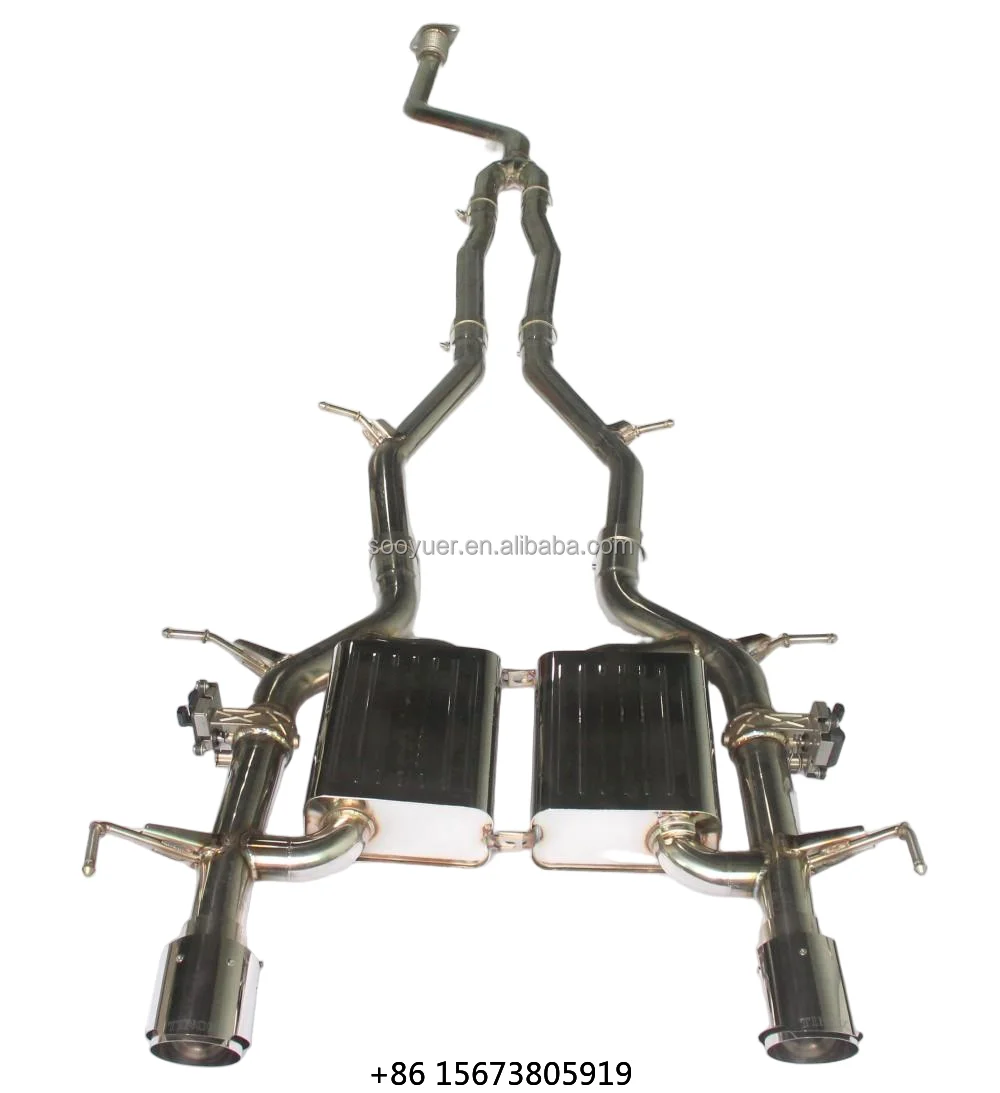 

Auto Valvetronic Catback for ATS 2.0T 304 Stainless Steel Muffler Exhaust Pipe SystemCustomed