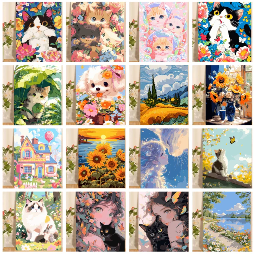 Painting By Numbers…