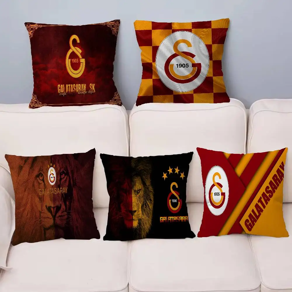 Football Team Galatasaray Pillow Cover Design Cushion Cover Decor Holiday Decorati
