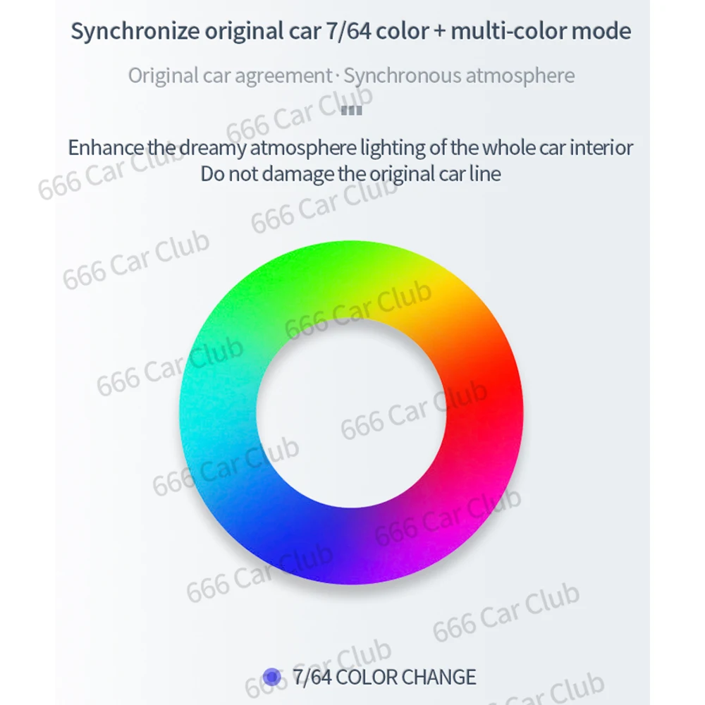 7/64 colours LED vzduch odvětrávací komín pro mercedes benz W222 s-class S350 S450L S500 S560 vnitřní okolní ligh RGB turbína trysek seřídit