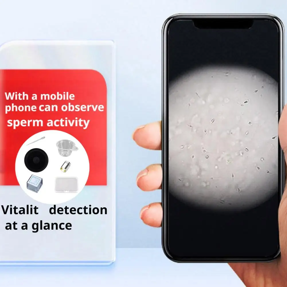 1 ชุดชุดทดสอบความเข้มข้นของอสุจิระดับสูงสำหรับการประเมินผลที่รวดเร็วและแม่นยำที่บ้านสำหรับผู้ชาย การดูแลอสุจิแบบใช้ซ้ำได้