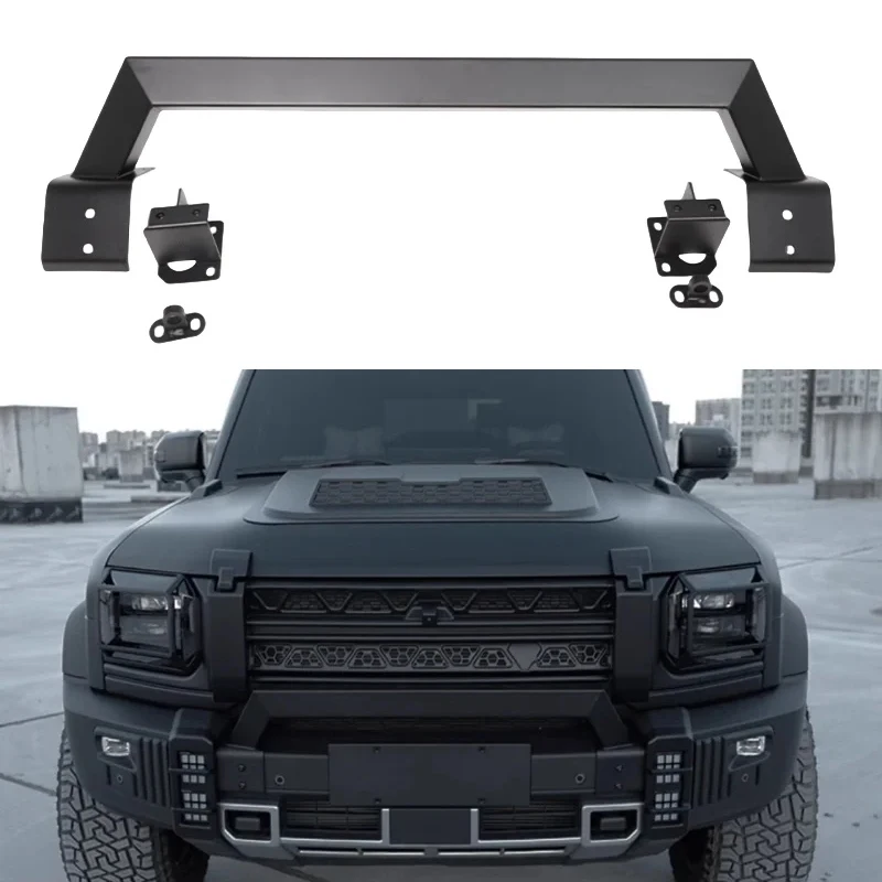 Car Bull Bar Front Guard Bar Suitable for JETOUR Traveler T2 2023 Modified Anti-collision Off-road Bumper Car Exterior Parts