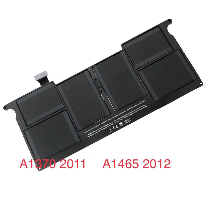 

7.3V 35Wh A1406 Laptop Battery for Apple MacBook Air 11" A1370 Mid 2011 A1465 2012 020-7377-A MC965LL/A MC968LL/A MC969LL/A