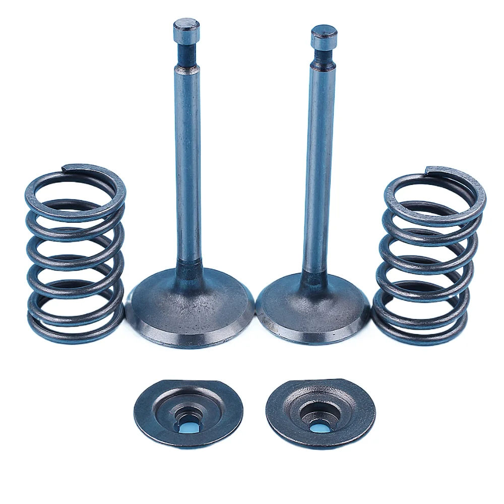 Intake Exhaust Valve & Spring Valve & Spring Retainer For Honda GX340 GX390 11HP 13HP GX 340 390 Engine Motor New