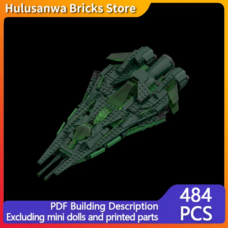 

Популярная киномодель MOC, строительные кирпичи, транспорт, космический корабль, модульная технология, подарки, праздник, сборка, детские игрушки, костюм