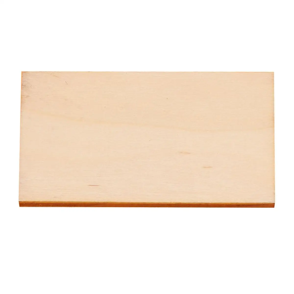 

60 Pcs Wooden Slices Lightweight Durable DIY Accessories Art Projects Decorations Rectangular naments Christmas Gifts
