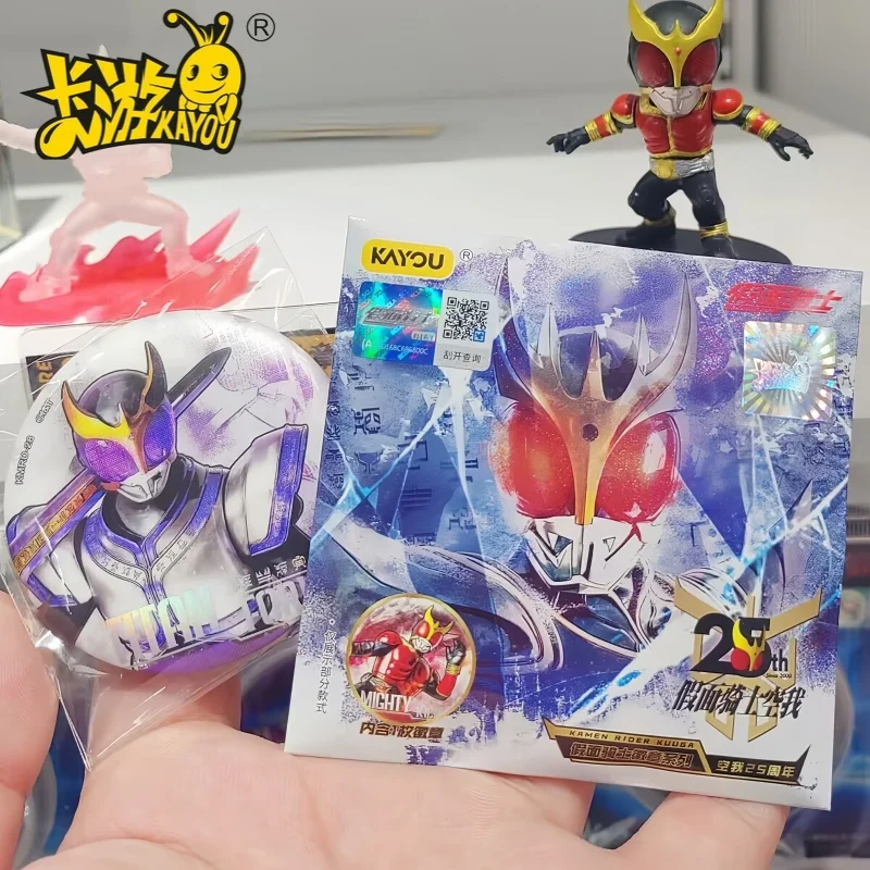 

KAYOU Authentic Kamen Rider Kuuga 25th Anniversary Memorial Badge Collectible Merchandise For Anime Collectors