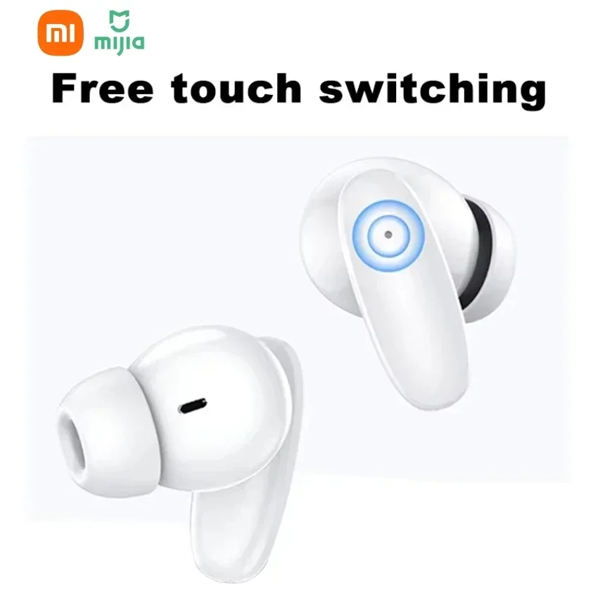 Earphone Bluetooth Nirkabel Xiaomi, Earphone Gaming In-Ear Nirkabel dengan Mikrofon, Earphone Tahan Air Olahraga Latensi Rendah