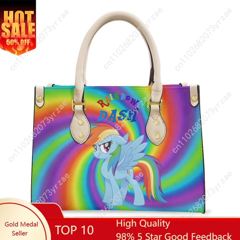 

Rainbow Dash Handbags Mens Womens Bags My Little Pony Friendship Is Magic Shoulder Bag Custom Tote Cosplay Handbag