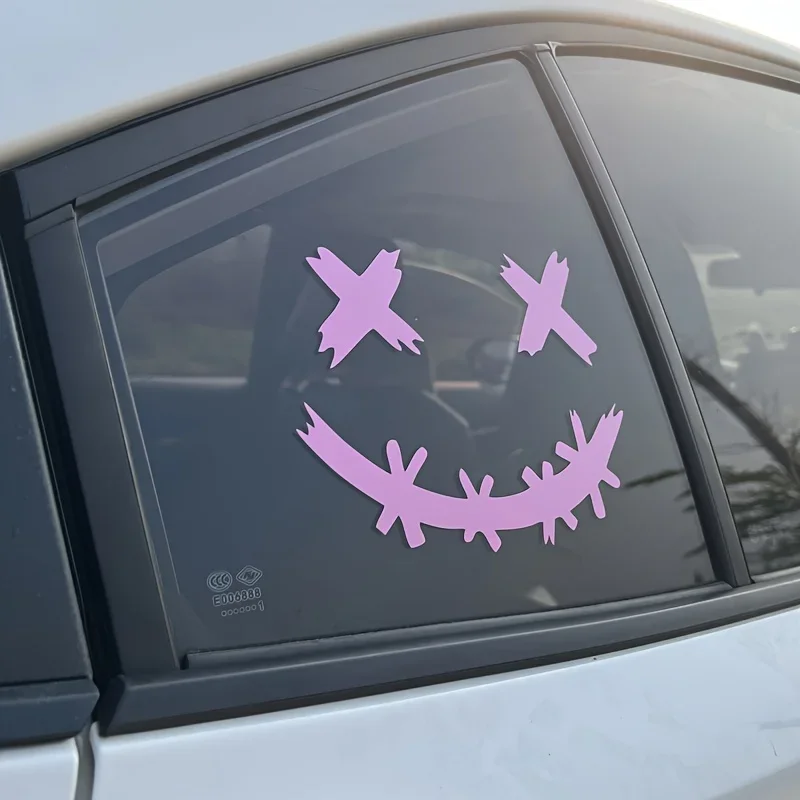 

Universal Motorcycle Helmet Sticker Waterproof Reflective Vinyl Decal for Tank Car Window