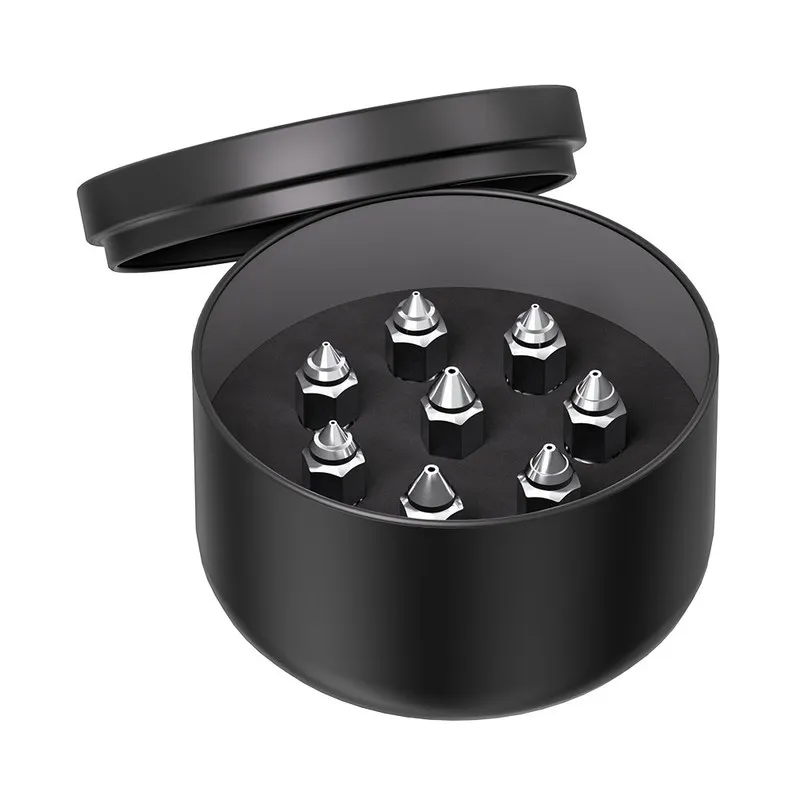 8pcs original brand new copper alloy nozzles are suitable for the accessories of Creality 3D Ender-5 Max 3D printer
