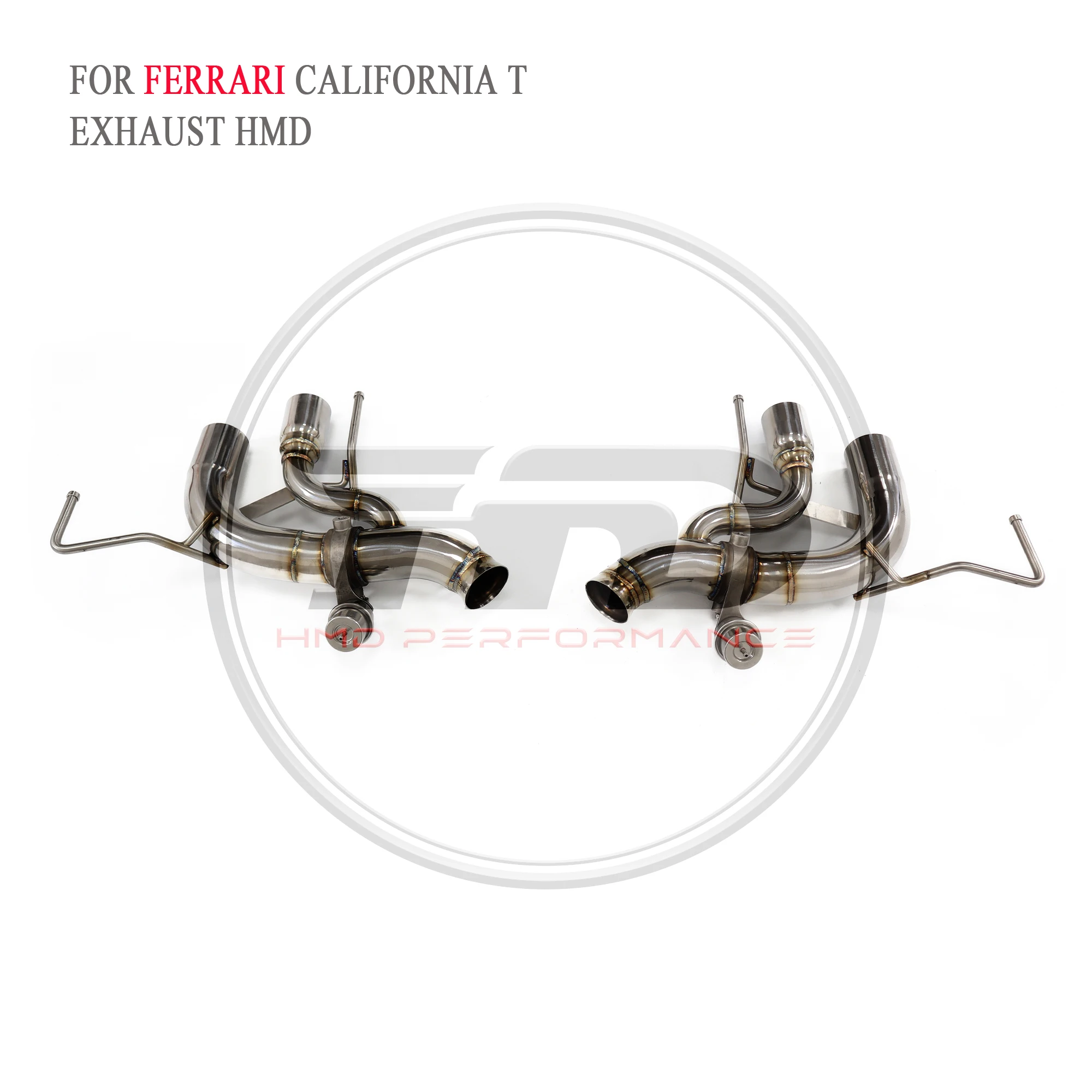 

Выхлопная система HMD SS304 Performance Catback для Ferrari California T с пневматическим клапаном, простая установка