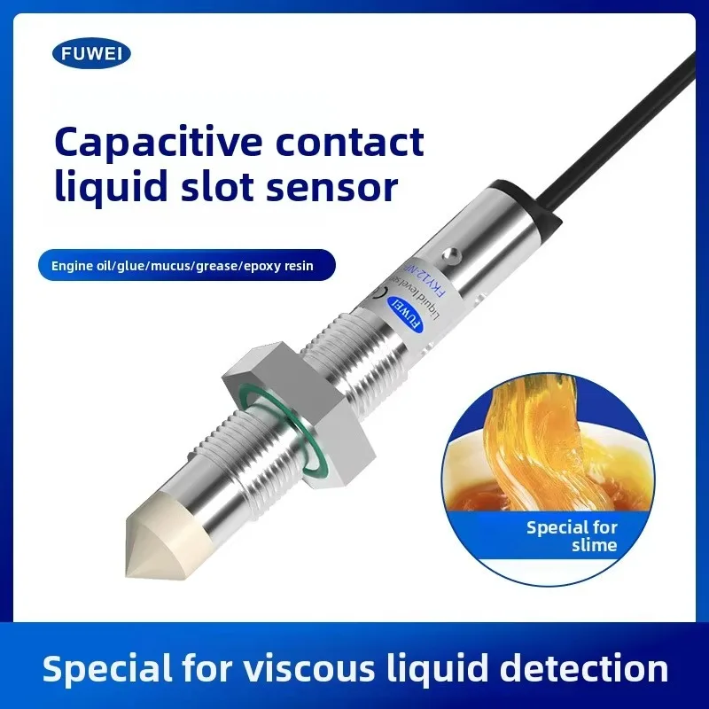 Capacitive Liquid Level Sensor for Water and Oil Tanks Proximity Switch IP65 FKY12-NP-FL Mechanical Devices