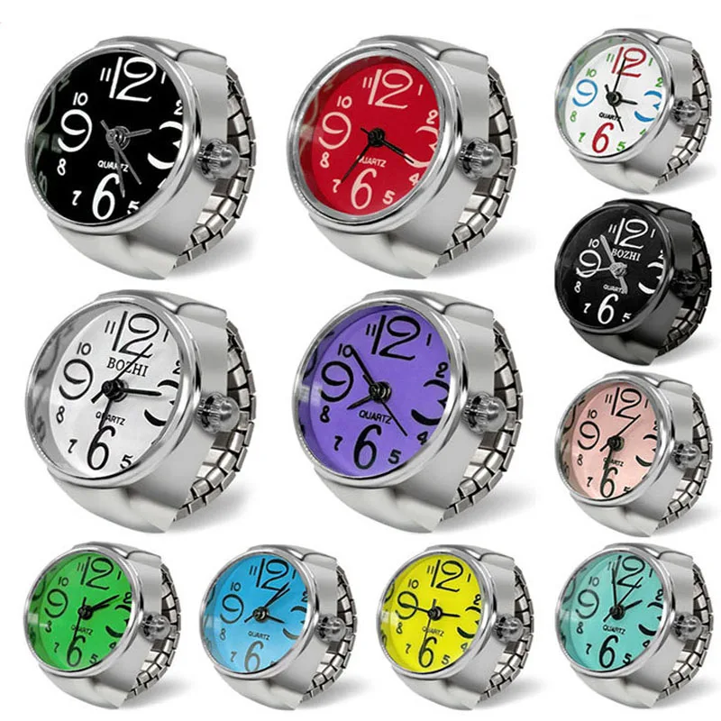 Personalized men's and women's finger watches hot selling couple ring watches Korean version fashion