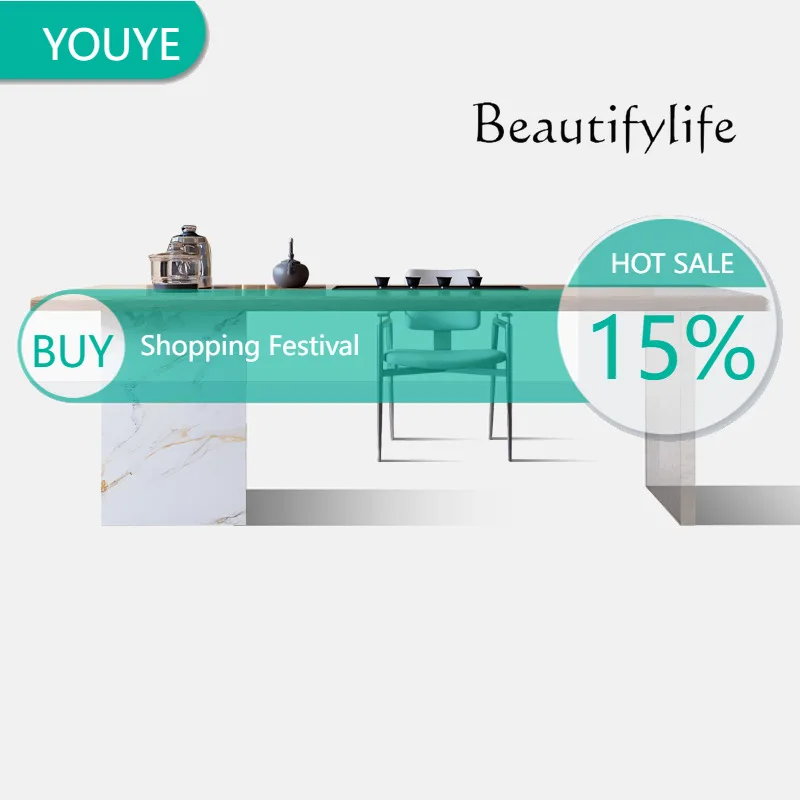 

Чайный столик и стулья в средневековом японском стиле из массива дерева, современный простой чайный столик для гостиной со встроенным чайником X