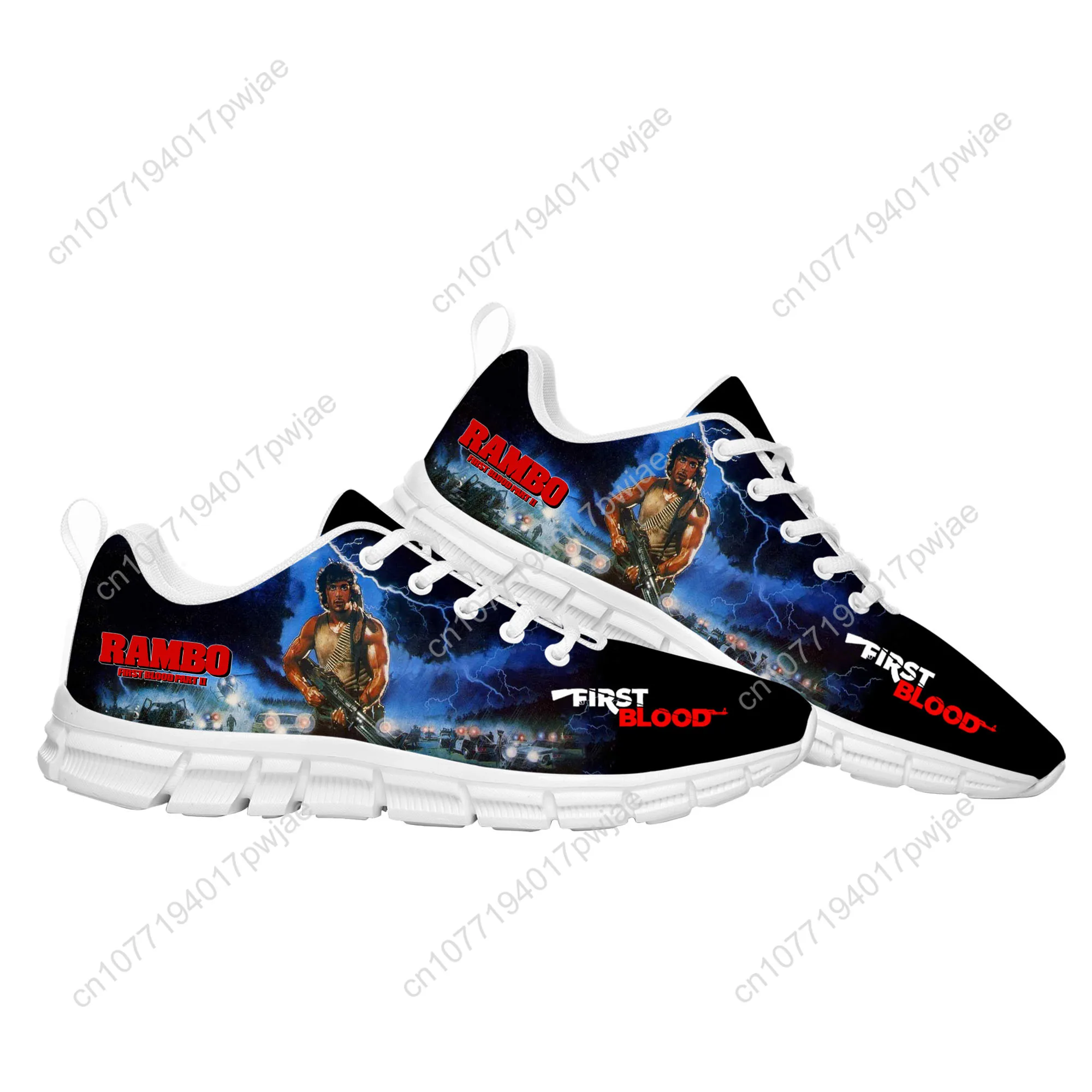 John Rambo F-First B-Blood Sports Shoes Yugi Muto Printed Mens Womens Sneakers Fashion Casual Hiking Sneaker Custom Built Shoes