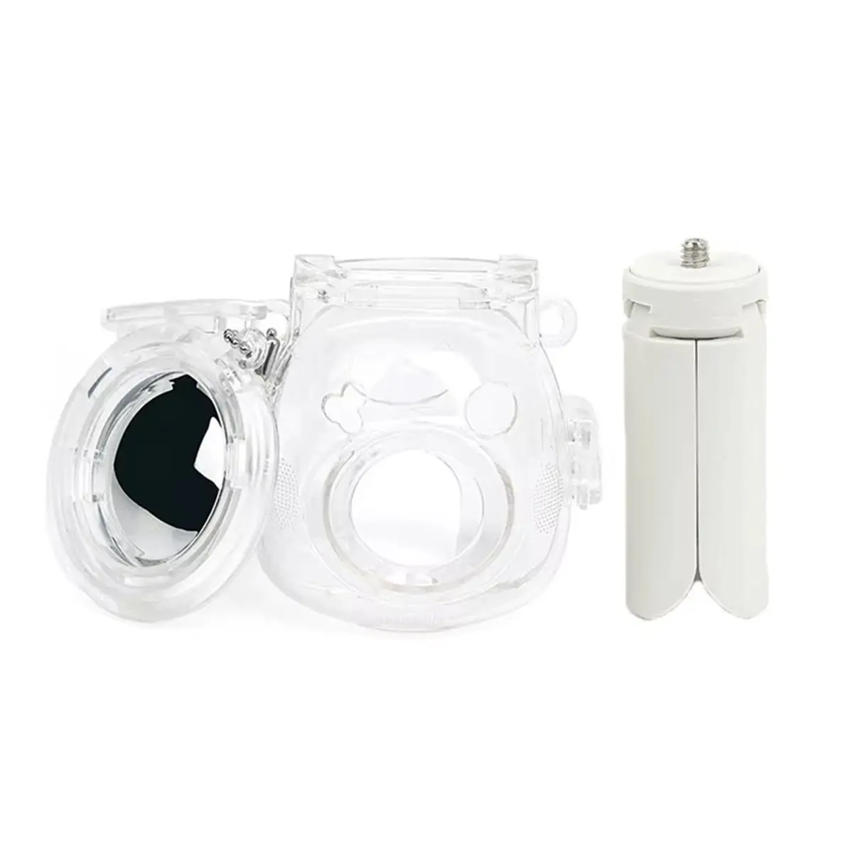 A49T Multifunctional Camera Case with Bracket for Pal - Portable Compact Transparent Protective Accessories A