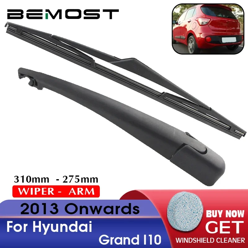 BEMOST Car Rear Windshield Wiper Arm Blades Brushes For Hyundai Grand I10 2013 Onwards Back Windscreen Auto Styling Accessories