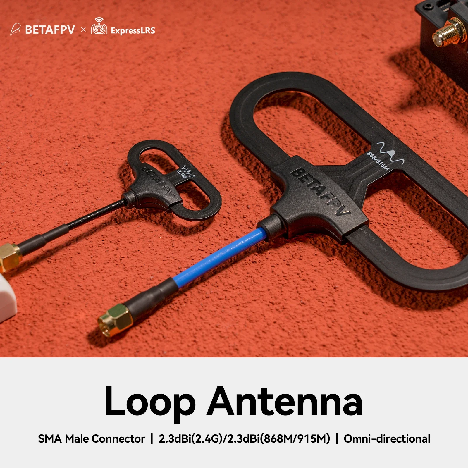 เสาอากาศ FPV ระยะไกล: BETAFPV Loop – รองรับ 2.4G และ 868MHz/915MHz