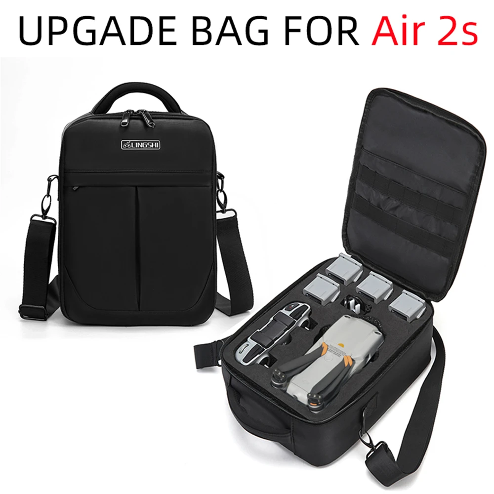 

Upgrade Shoulder Bag Backpack for DJI Air 2S for Mavic Air 2 Quad-copter Accessories Shockproof Shoulder Carry Case Storage Bags