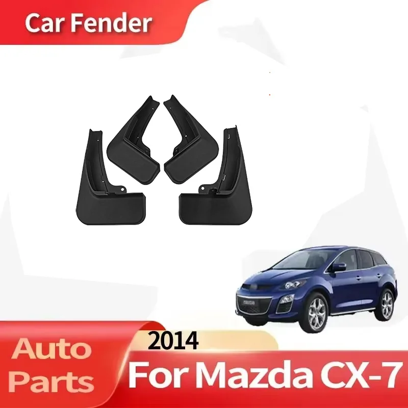 Auto Accessories For Mazda CX-7 2014 Fender Lining Car Fender Anti-sand Splash Mud Guard Skin Punch-free Installation Car Tools