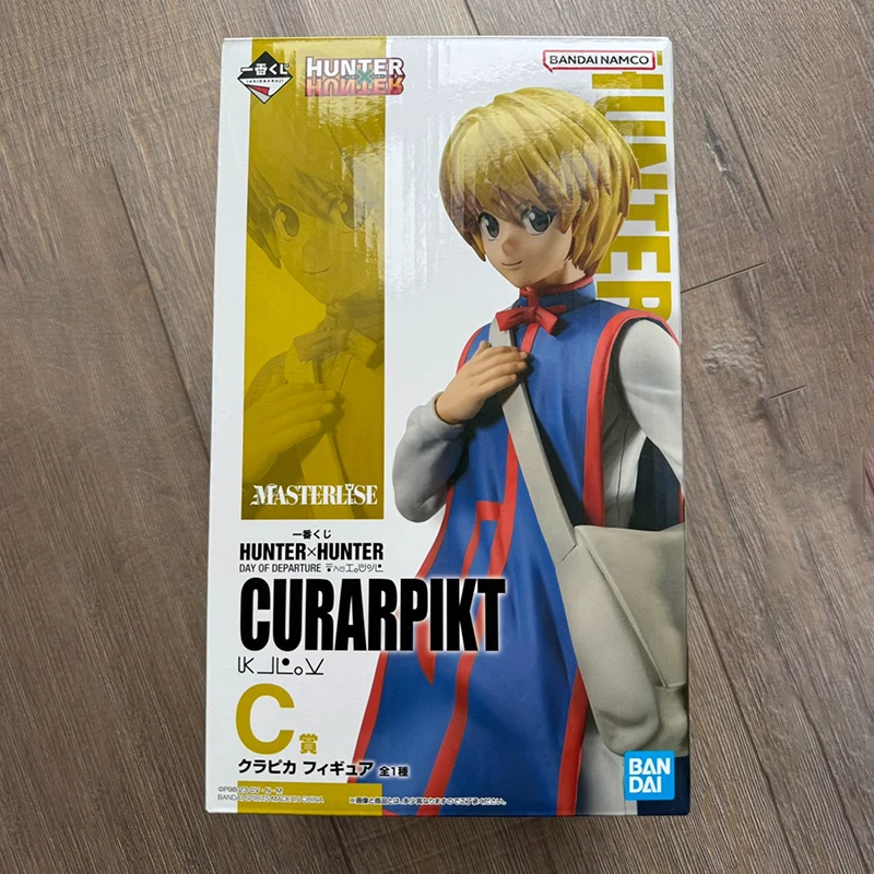 Original BANDAI BANPRESTO HUNTER HUNTER JOUR DU DÉPARTURE Kurapika Anime Figurine Véritable Figurine Jouets Collections Modèle