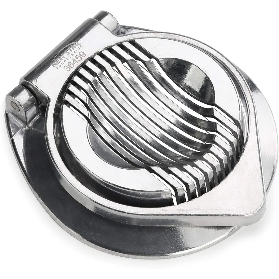 

36459 Commercial Grade Aluminum Egg Slicer Mushroom Slicer with Stainless Steel Wire Hand Wash Only